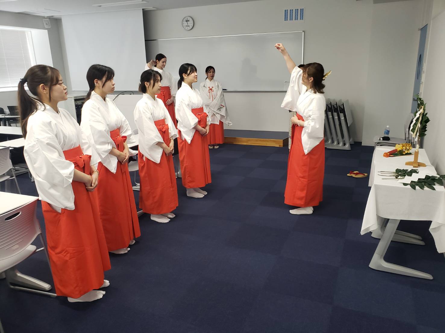 巫女体験の